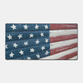 Drapeau américain sur bois (Recto)