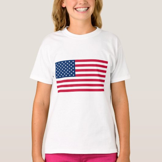 Drapeau américain T-Shirt États-Unis d'Amérique (Devant)
