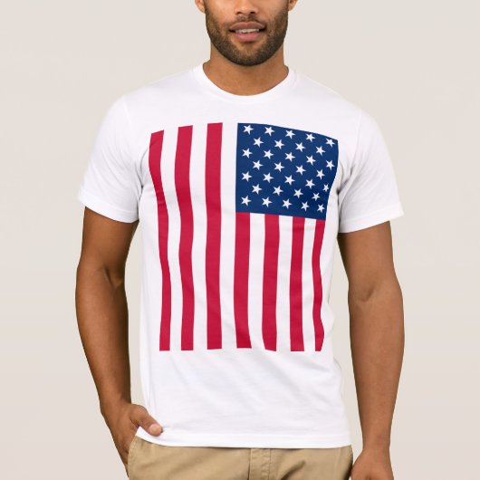 Drapeau américain T-Shirt USA (Devant)
