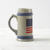 Drapeau américain tasse à bière (Gauche)