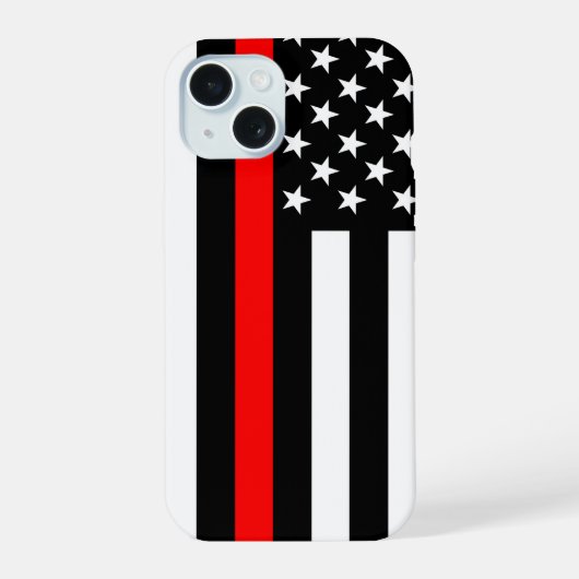 Drapeau américain Thin Red Line symbolique sur (Verso)