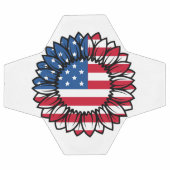 Drapeau américain Tournesol-32222 (Plat)