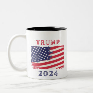 Drapeau américain Trump 2024 Mug