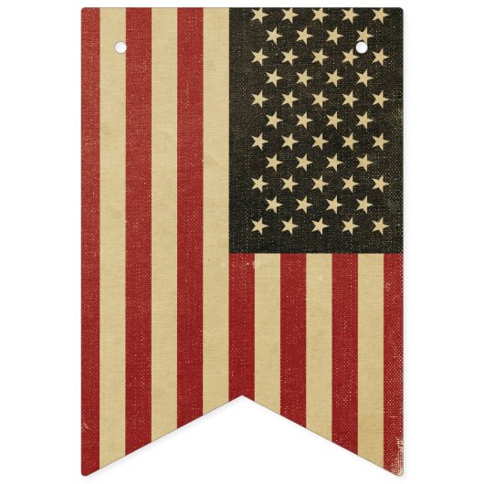 Drapeau américain vintage (Deuxième drapeau)
