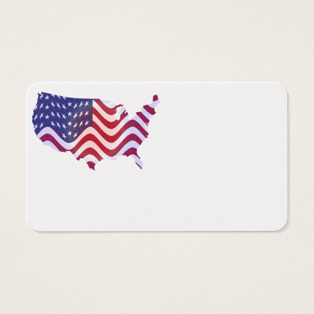 DRAPEAU AMÉRICAIN WAVY (Devant)