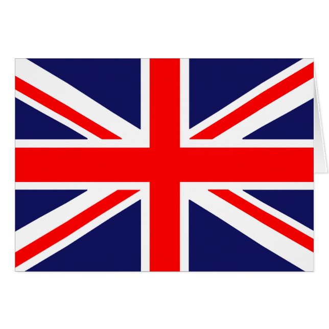 Drapeau anglais (Devant horizontal)