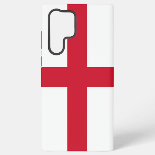 Drapeau anglais Samsung Galaxy S22 Ultra Coque (Verso)