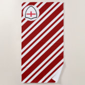 drapeau anglais serviette de plage (Devant)