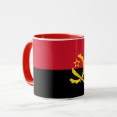 Drapeau angolais Mug (Devant gauche)