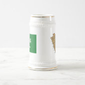 Drapeau Arabie Saoudite ~ Plan Mug (Centre)