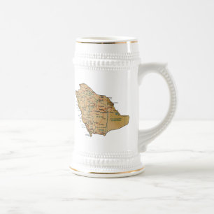 Drapeau Arabie Saoudite ~ Plan Mug
