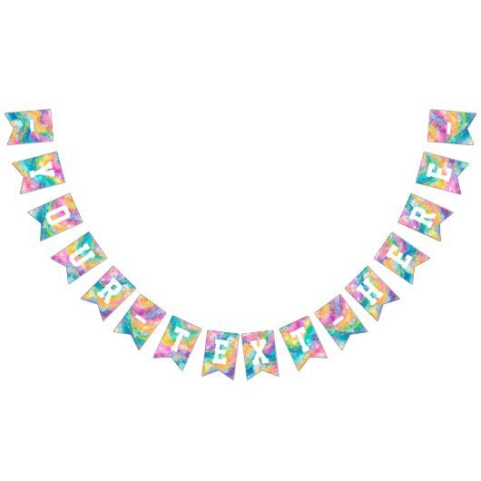 Drapeau Arc-en-ciel et Or (Tout)