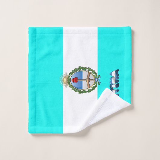 Drapeau argentin (Gant de toilette)
