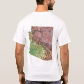 Drapeau Arizonan + T-shirt Carte (Dos)