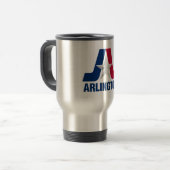Drapeau Arlington, Texas Travel Mug (Devant gauche)