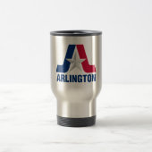 Drapeau Arlington, Texas Travel Mug (Centre)