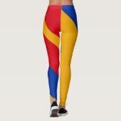 Drapeau arménien Leggings (Dos)