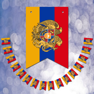 Drapeau arménien patriotique, fête d'anniversaire 