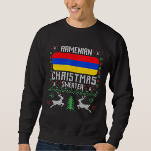 Drapeau arménien Sweat de Noël arménien