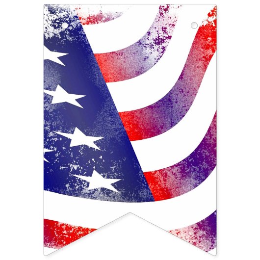 Drapeau artistique US Drapeaux rouges Blancs et Bl (Troisième drapeau)