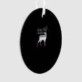 Drapeau Asexué Oh Cerf Fierté Queer Drôle Design L (devant)