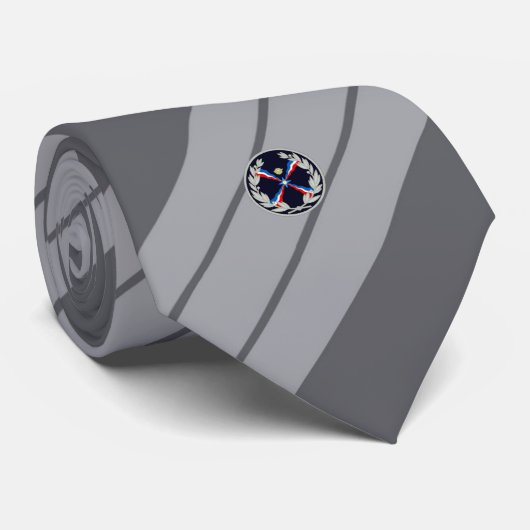 Drapeau assyrien en Cravate circulaire (Roulé)