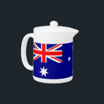 Drapeau australien<br><div class="desc">Ajoutez une touche de fierté australienne à votre tea time avec notre théière exclusive avec le drapeau australien ! Réalisée avec une attention minutieuse aux détails, cette théière est plus qu’un simple élément fonctionnel, c’est une célébration du patrimoine et de la fierté culturelle australiens. Le design dynamique affiche en évidence...</div>