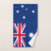 Drapeau australien (Serviette à main)