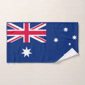 Drapeau australien (Serviette à main)
