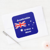 Drapeau australien & autocollant de mode australie (Enveloppe)