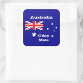 Drapeau australien & autocollant de mode australie (Sac)