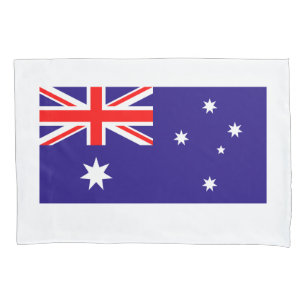 Drapeau australien de taie d'oreiller de drapeau