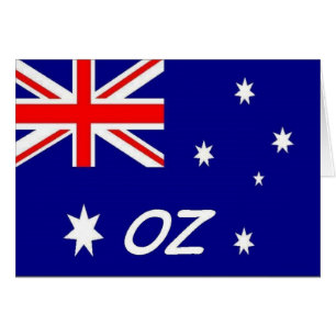 Drapeau australien d'once