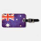 Drapeau australien étiquette bagage Australie (Devant horizontal)