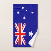 Drapeau Australien Patriotique (Serviette à main)