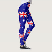 Drapeau australien patriotique Leggings (Droite)