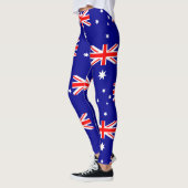 Drapeau australien patriotique Leggings (Gauche)