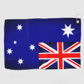 Drapeau australien serviette de golf (Horizontal)