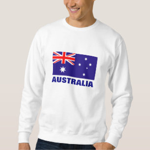 Drapeau australien sweatshirts Chemises à manche