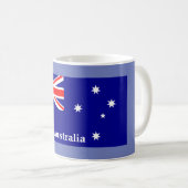 Drapeau australien - tasse de café souvenir (Devant droit)