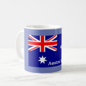 Drapeau australien - tasse de café souvenir (Devant gauche)