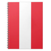 Drapeau autrichien (Autriche) Carnet (Devant)