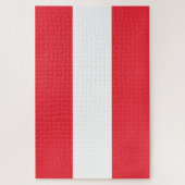 Drapeau autrichien (Autriche) Jigsaw Puzzle (Vertical)