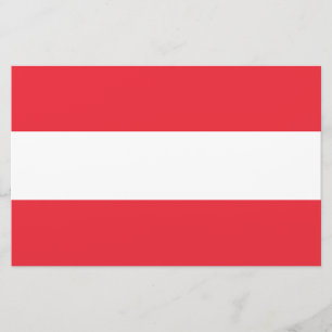 Drapeau autrichien (Autriche) Papeterie
