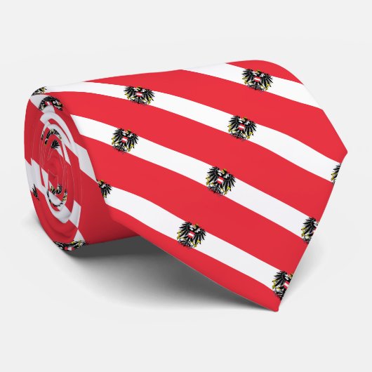 Drapeau autrichien cravate (Roulé)