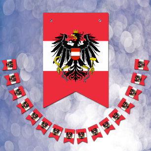 Drapeau autrichien & fête Autriche Bannières / Mar