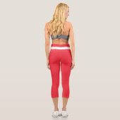 Drapeau autrichien patriotique Capri Leggings (Verso)