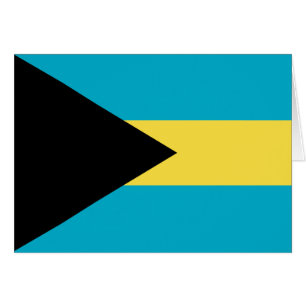 Drapeau bahaméen