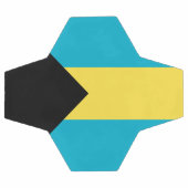 Drapeau bahaméen (Plat)