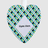 Drapeau bahaméen (devant)